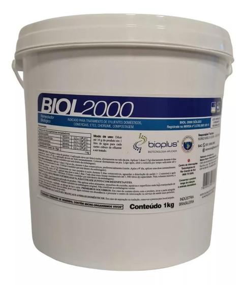 Imagem de Biol 2000 Limpa Fossa e Caixa de gordura Balde 1 Kg