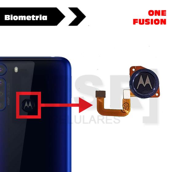 Imagem de Biometria ORIGINAL celular MOTOROLA modelo ONE FUSION