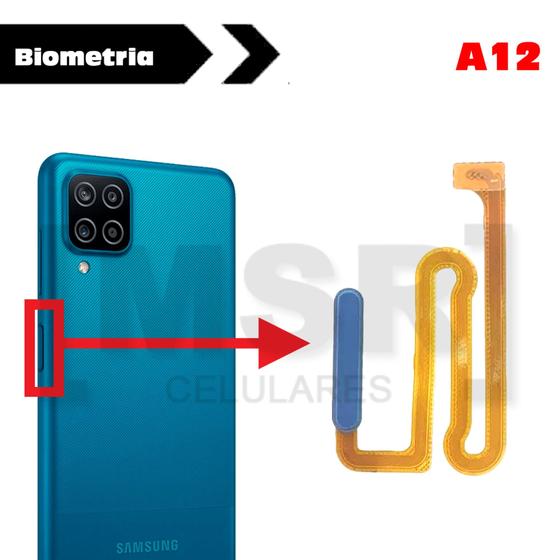 Imagem de Biometria ORIGINAL celular SAMSUNG modelo A12