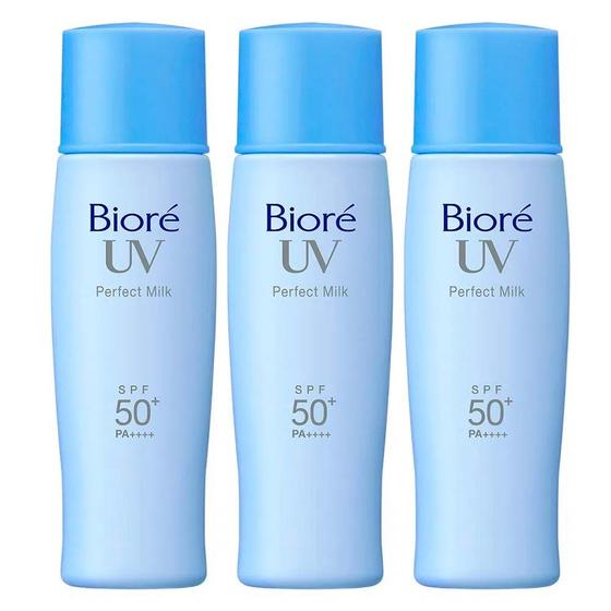 Imagem de Bioré Uv Perfect Milk Kit com Três Protetores Solares