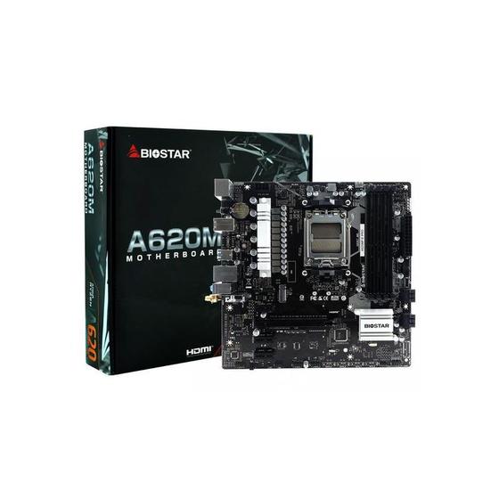 Biostar A620Mp E Pro: Placa Mãe Socket AM4 DDR5 de Alta Performance Menor preço em Biostar A620Mp E Pro: Placa Mãe Socket AM4 DDR5 de Alta Performance