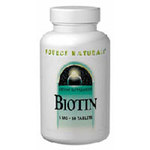 Imagem de Biotina 120 comprimidos da Source Naturals (pacote com 6)