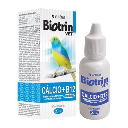 Imagem de biotrin calcio +b12 20 ml