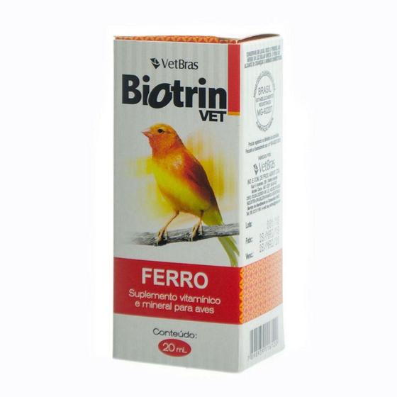 Imagem de Biotrin vet ferro 20ml vetbras