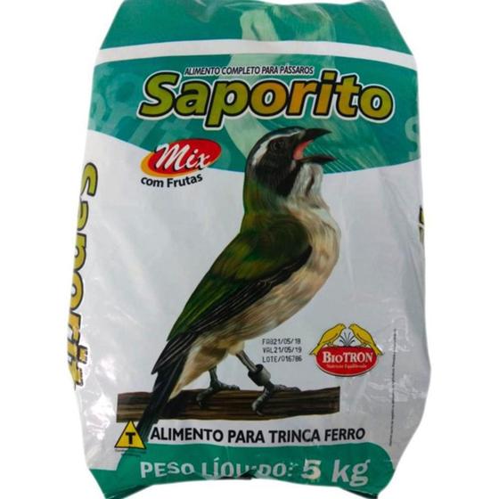 Imagem de Biotron Saporito Mix 5kg para Trinca Ferro Pixarro