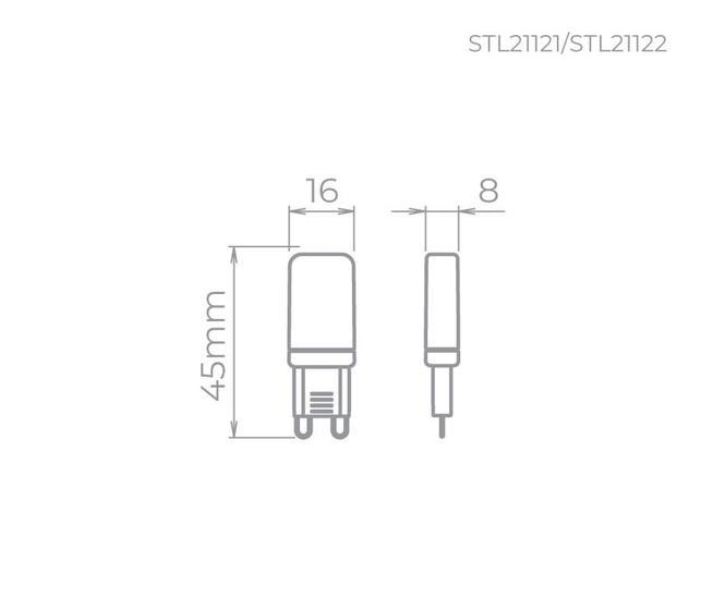 Imagem de BIPINO G9 1,7W Stella STL21121 e STL21122