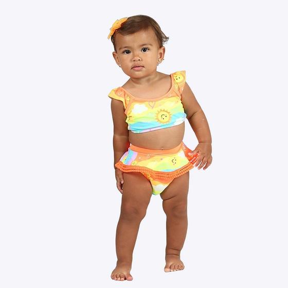 Imagem de Biquíni Bebê Menina Moda Praia Siri Kids 39416