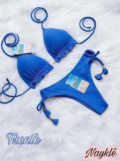 Imagem de Biquini Cortininha Com Calcinha Tanga