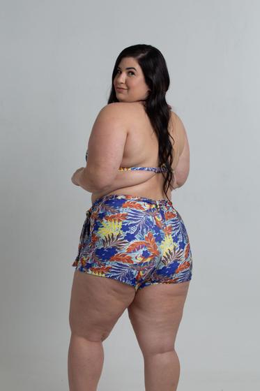 Biquíni de Short Plus Size Menor preço em Biquíni de Short Plus Size