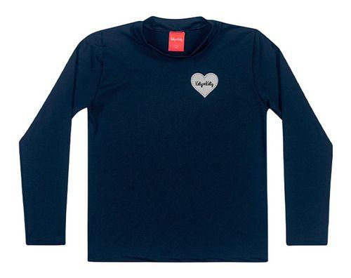 Imagem de Biquini Infantil Blusa Camiseta Avulso Uv50 Sereia Monte Kit
