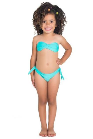 Imagem de Biquíni Infantil Juvenil Moda Praia Cores Verão praia mar