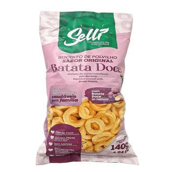 Imagem de Bisc. Polvilho Original batata doce   - Selli 140g