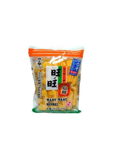 Imagem de Biscoito Agridoce de Arroz Sembei 112g Wantwant Taiwan - WANT WANT