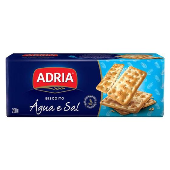 Biscoito Água e Sal Adria 200g - Biscoito / Bolacha - Magazine Luiza