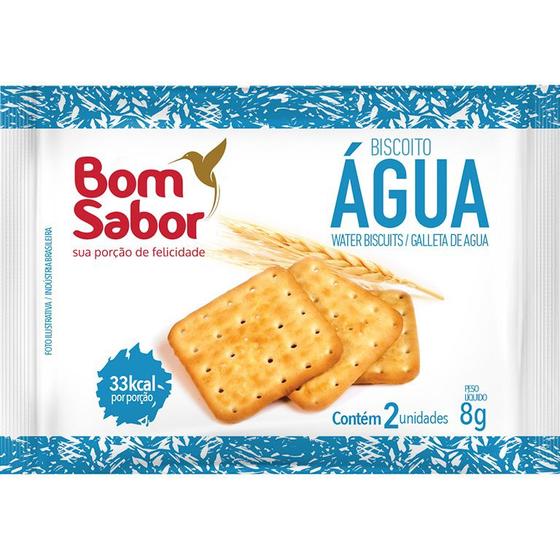 Imagem de Biscoito água e sal bom sabor sachê 8g c/ 180 unidades