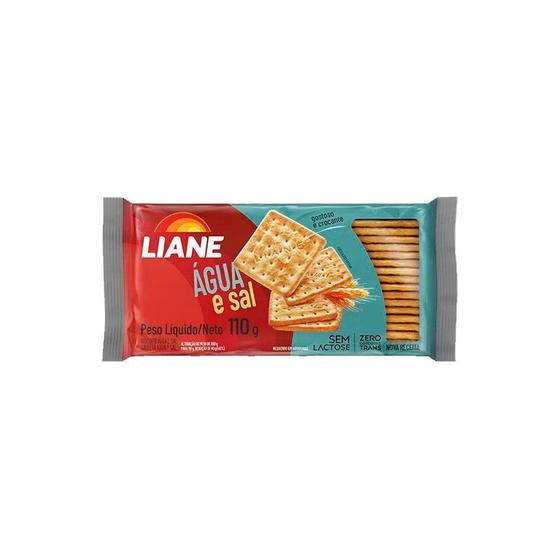 Imagem de Biscoito Água E Sal Sem Lactose Liane 110g