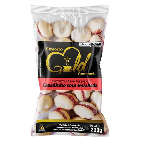 Imagem de Biscoito Amanteigado Gold Gourmet Goiabada 230g