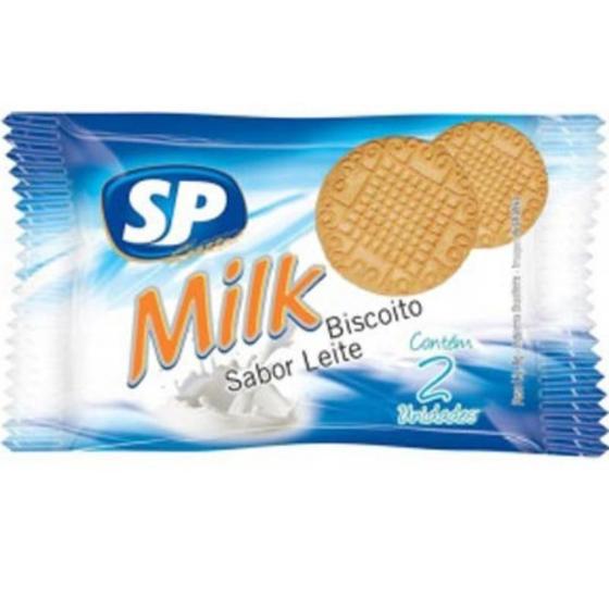 Imagem de Biscoito Amanteigado Sp Em Sachê 8G Milk Leite - 180 Und