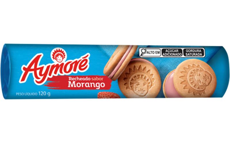Imagem de Biscoito Aymoré Recheado 120g