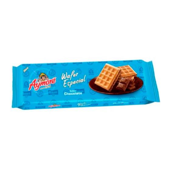 Imagem de Biscoito Aymoré Wafer Especial Chocolate 80g