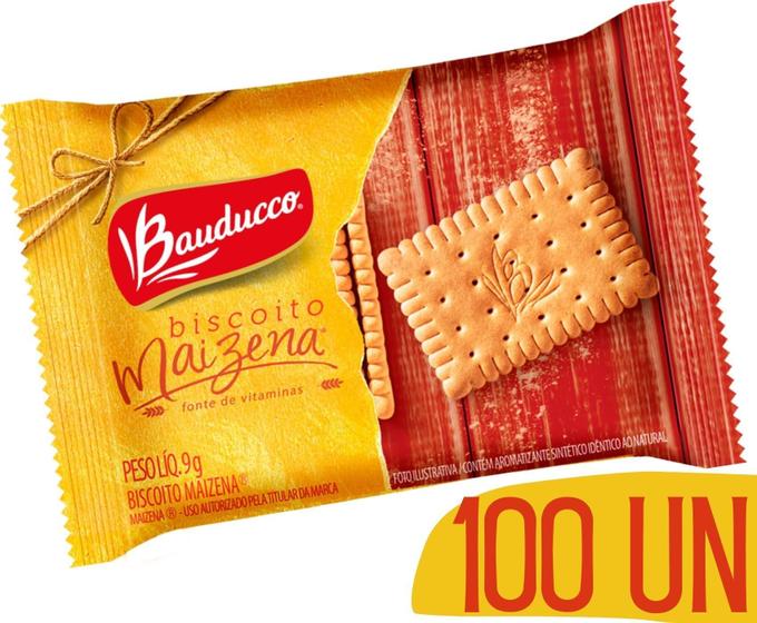 Imagem de Biscoito Bauducco 9,5 G Maizena - 100 Unidades