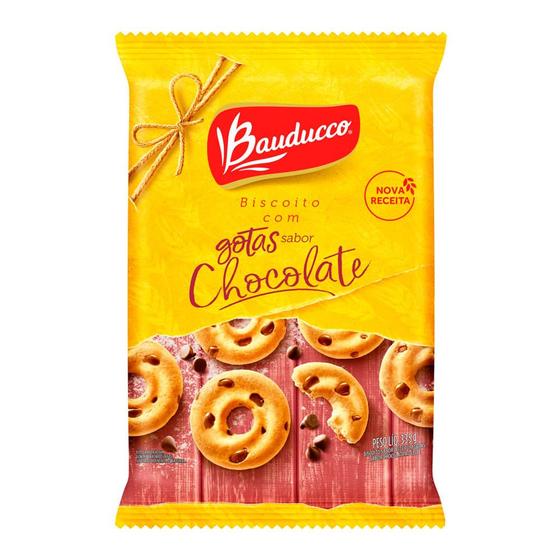 Imagem de Biscoito Bauducco Leite com Gotas de Chocolate 335g