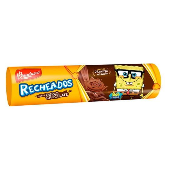 Imagem de Biscoito Bauducco Recheado  Gulosos Duplo Chocolate 140g