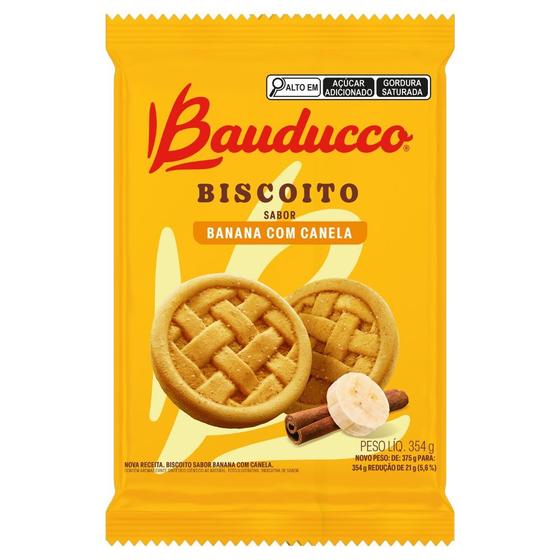 Imagem de Biscoito Bauducco Sabor Banana com Canela 354g