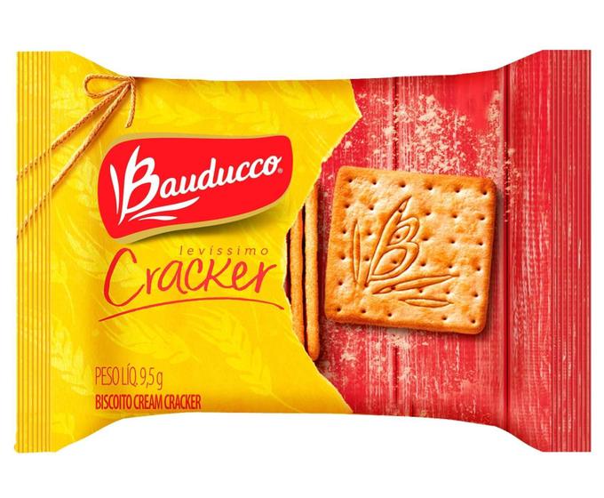 Imagem de Biscoito Bauducco Sachê Cream Cracker + Maizena 100 Unidades