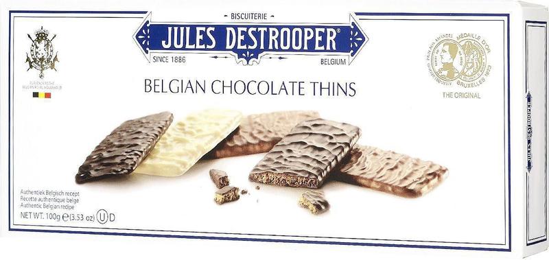 Imagem de Biscoito Belga Chocolate Thins Jules Destrooper 100G