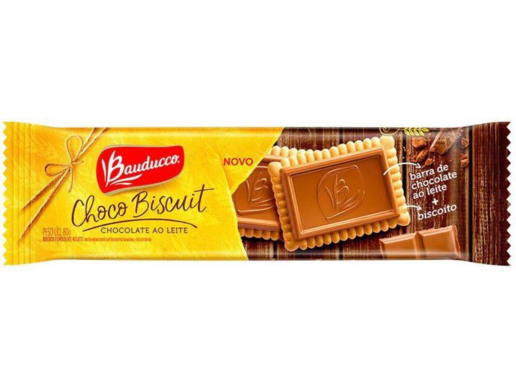 Imagem de Biscoito Choco Biscuit Bauducco 80g