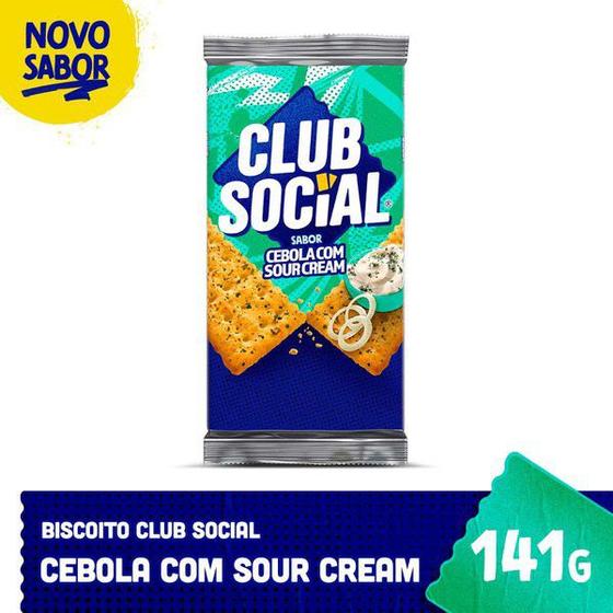 Imagem de Biscoito Club Social Cebola com Sour Cream 141g