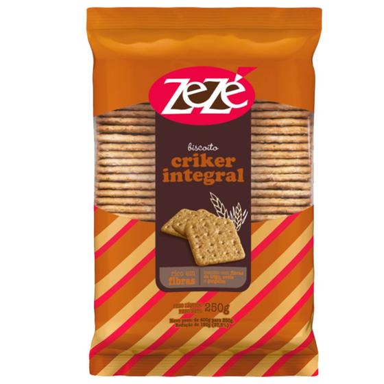 Imagem de Biscoito Criker Integral Zezé 250g