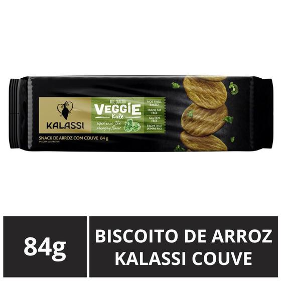 Imagem de Biscoito De Arroz, Couve, Pacote 84G, Kalassi Veggie