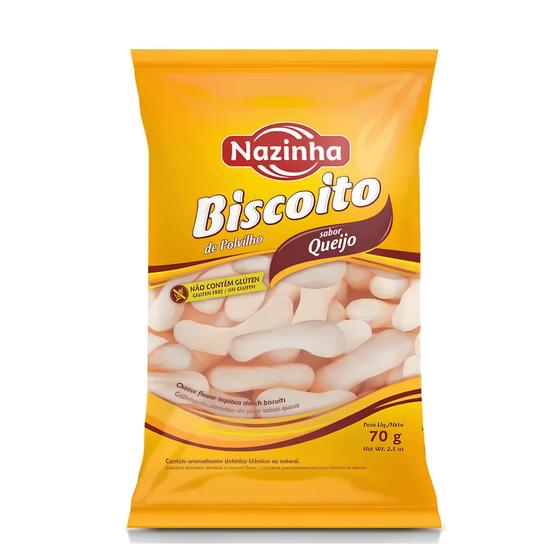 Imagem de Biscoito de Polvilho Queijo Nazinha - 70g