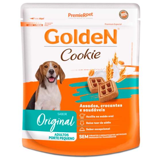 Imagem de Biscoito Golden Cookie para Cães Adultos de Porte Pequeno Sabor Original 750gr