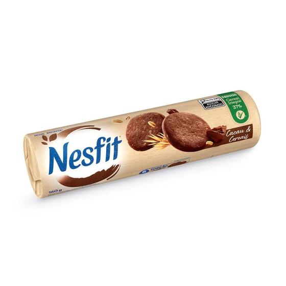 Imagem de Biscoito Integral Cacau e Cereais Nesfit 160g
