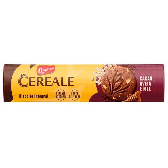 Imagem de Biscoito Integral de Cacau, Aveia e Mel Cereale Bauducco 170g