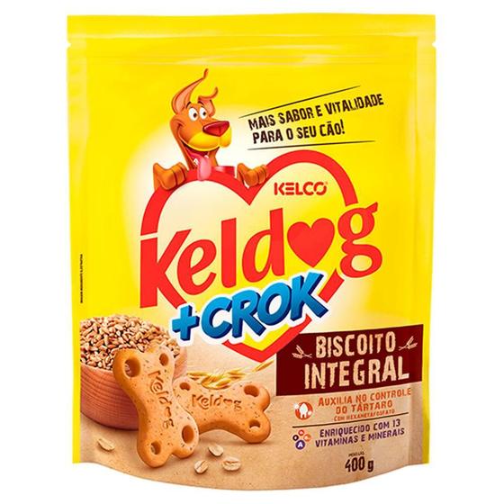 Imagem de Biscoito Keldog +Crok Integral 400G