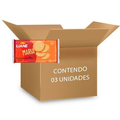 Imagem de Biscoito Liane Maria contendo 3 unidade de 110g cada