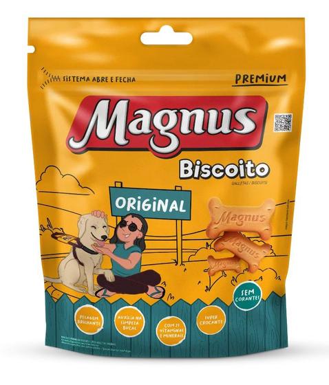 Imagem de Biscoito Magnus Original para Cães Adultos 400g.