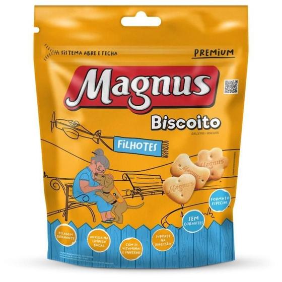 Imagem de Biscoito Magnus Para Cães Filhotes 250G