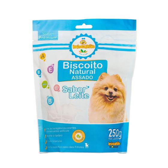 Imagem de Biscoito Natural Brincalhão Sabor Leite 250g