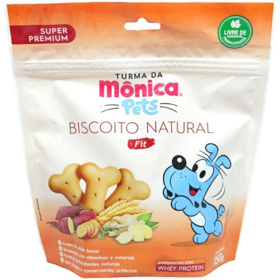 Imagem de Biscoito Natural Fit 150G Para Cães Turma Da Mônica