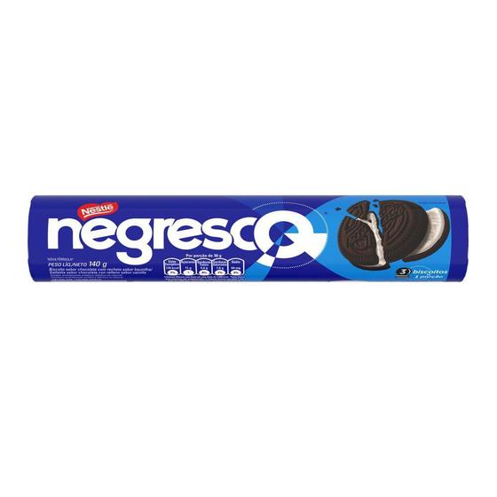Biscoito Negresco Nestlé Recheado 140g Menor preço em Biscoito Negresco Nestlé Recheado 140g