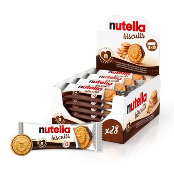 Imagem de Biscoito NUTELLA Biscuit Display c/ 28 unidades de 41,4g