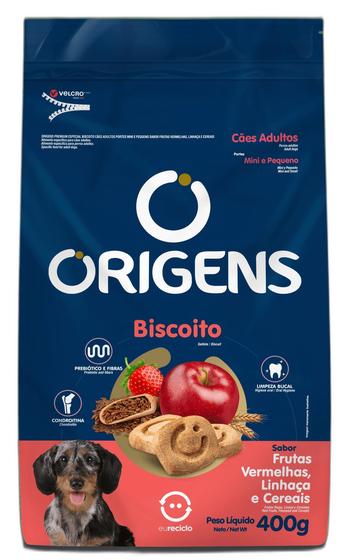 Imagem de Biscoito Origens Ad Pp Linha 400G Sabor Frutas Vermelhas