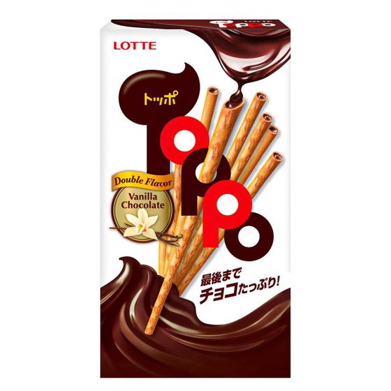 Imagem de Biscoito Palito Japonês ToPPo Chocolate e Baunilha - 40g