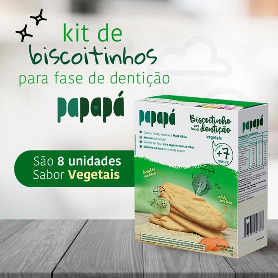 Imagem de Biscoito para a fase da dentição Vegeitas Papapá