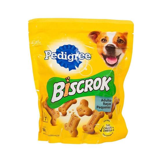Imagem de Biscoito Pedigree Biscrok Cães Adultos Raças Pequenas e Mini 500g